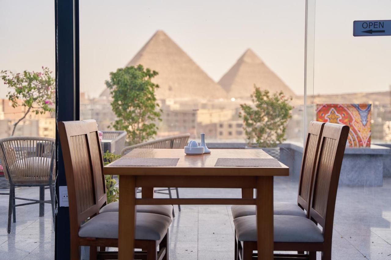 New Pyramid Front Hotel Al Kawm al Akhdar Bagian luar foto