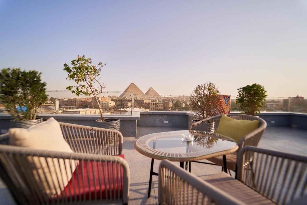 New Pyramid Front Hotel Al Kawm al Akhdar Bagian luar foto