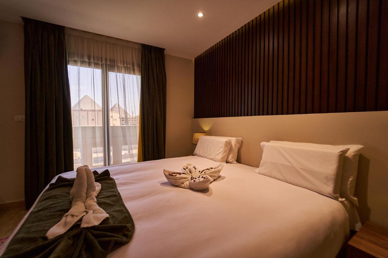 New Pyramid Front Hotel Al Kawm al Akhdar Bagian luar foto