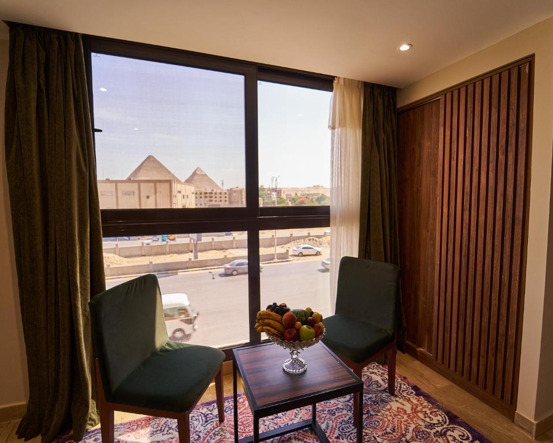 New Pyramid Front Hotel Al Kawm al Akhdar Bagian luar foto